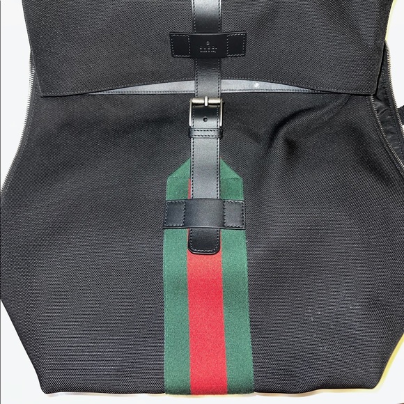 Gucci
Web Fold Over Backpack Techno Canvas Medium - Picture 1 of 5